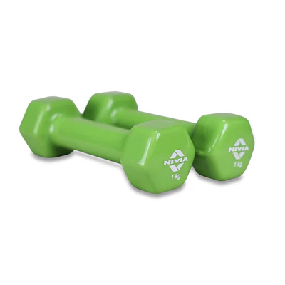 NIVIA VINYL DUMBBELL SET