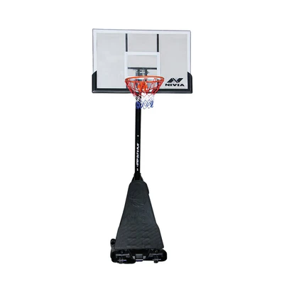 PRO DUNK PORTABLE BASKETBALL SET WITH ACRYLIC BAORD