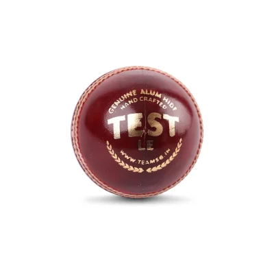 SG TEST LE RED CRICKET LEATHER BALL