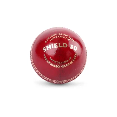 SG SHIELD 30 RED CRICKET LEATHER BALL