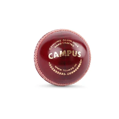 SG CAMPUS RED CRICKET LEATHER BALL