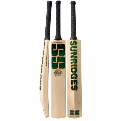SS VINTAGE ELITE KASHMIR WILLOW CRICKET BAT SHORT HANDLE