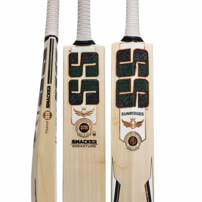 SS GG SMACKER SIGNATURE ENGLISH WILLOW CRICKET BAT SHORT HANDLE