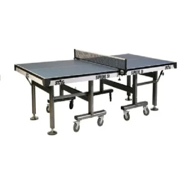 STAG SUPREME SUPER STRONG SUPER DELUXE TABLE TENNIS TABLE WITH 125MM WHEELS