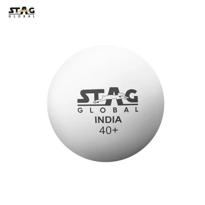 STAG SEAM TABLE TENNIS BALL (WHITE & ORANGE)