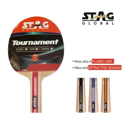 STAG TOURNAMENT TABLE TENNIS RACKET