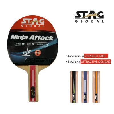 STAG NINJA ATTACK TABLE TENNIS RACKET